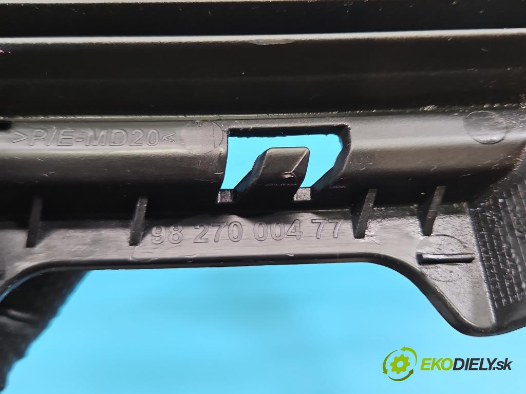 Citroen C5 Aircross 17-25 1.2 T 131 HP manual 96 kW 1199 cm3 5- blenda mriežka: nárazník pravé 9827000477