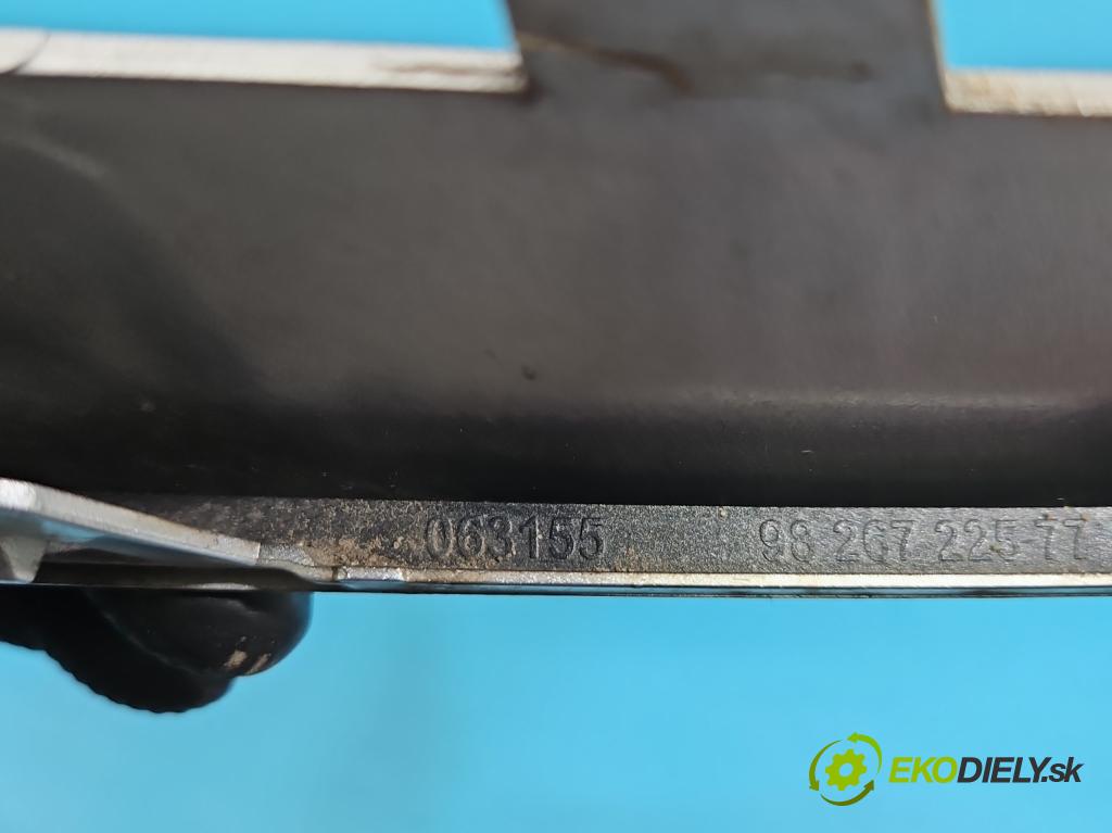 Citroen C5 Aircross 17-25 1.2 T 131 hp manual 96 kW 1199 cm3 5- Zaślepka: mřížka: nárazníku levé 9826722577