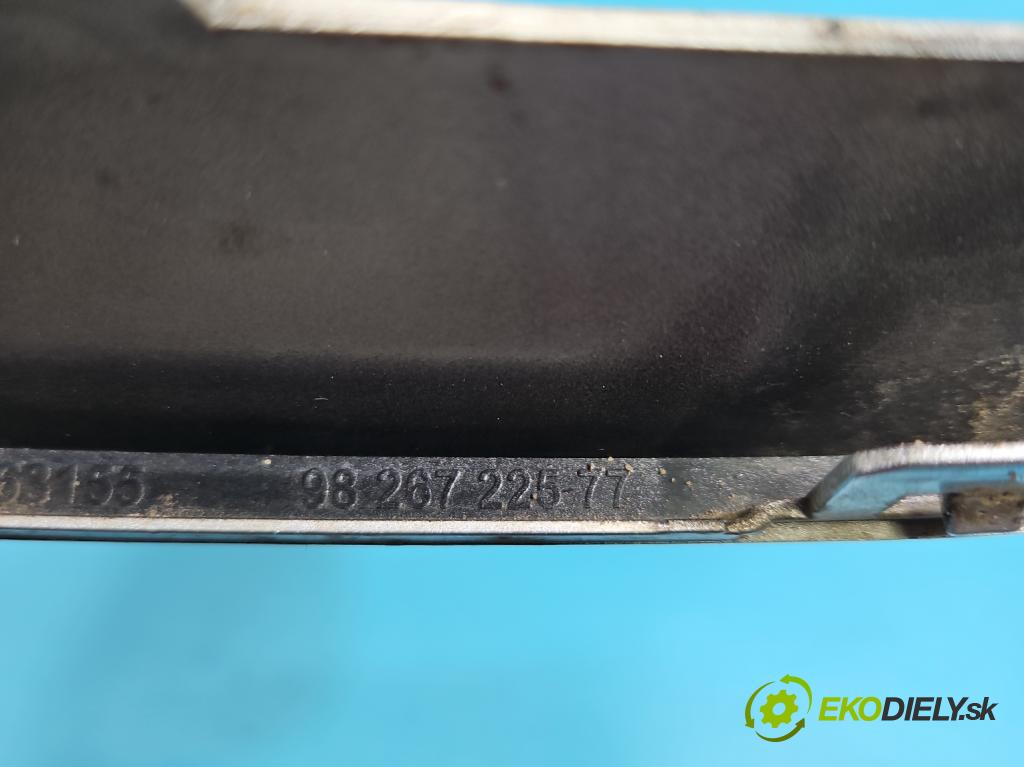 Citroen C5 Aircross 17-25 1.2 T 131 hp manual 96 kW 1199 cm3 5- Zaślepka: mřížka: nárazníku levé 9826722577