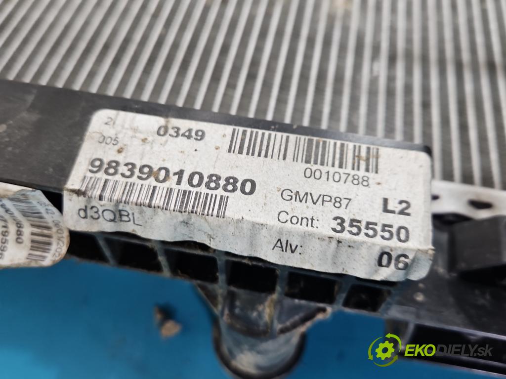 Citroen C5 Aircross 17-25 1.2 T 131 HP manual 96 kW 1199 cm3 5- chladič voda:  (Chladič vody)