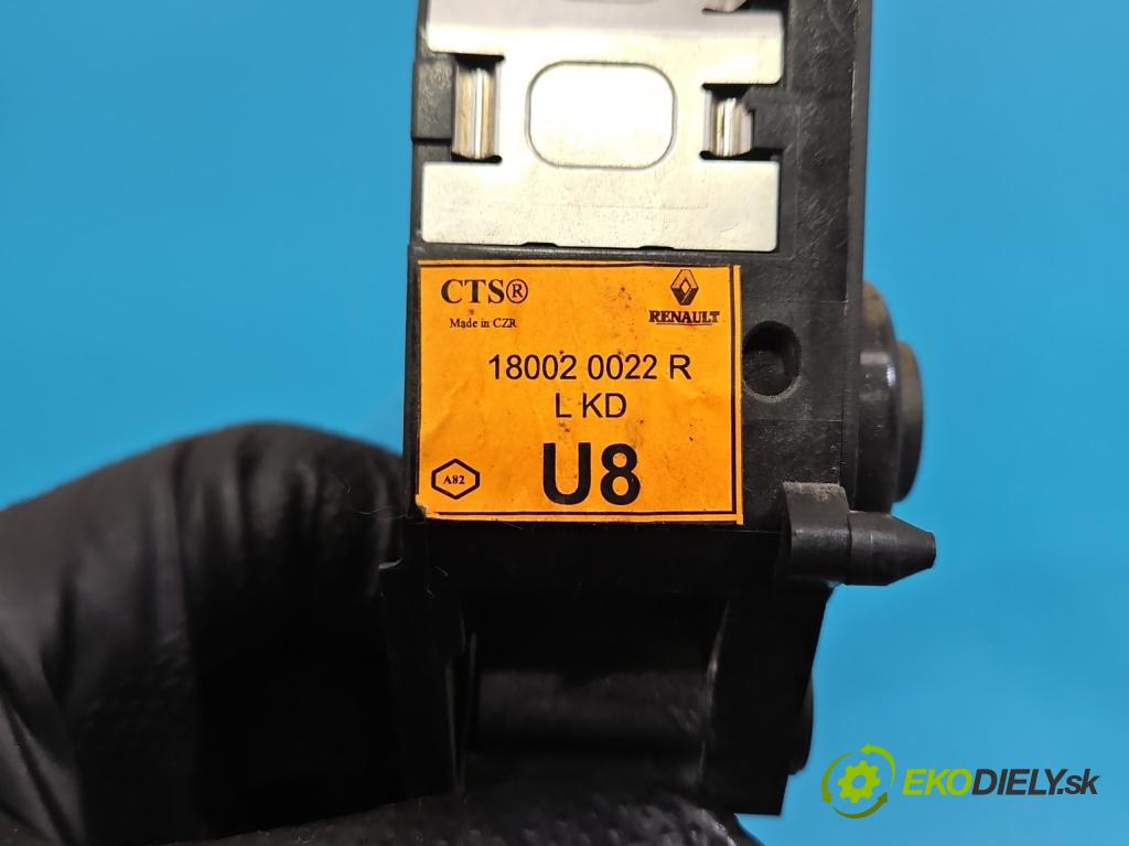 Renault Megane III 2008-2016 1.6 16V 110 hp manual 81 kW 1598 cm3 5- pedal plyn: potenciometr: 180020022R