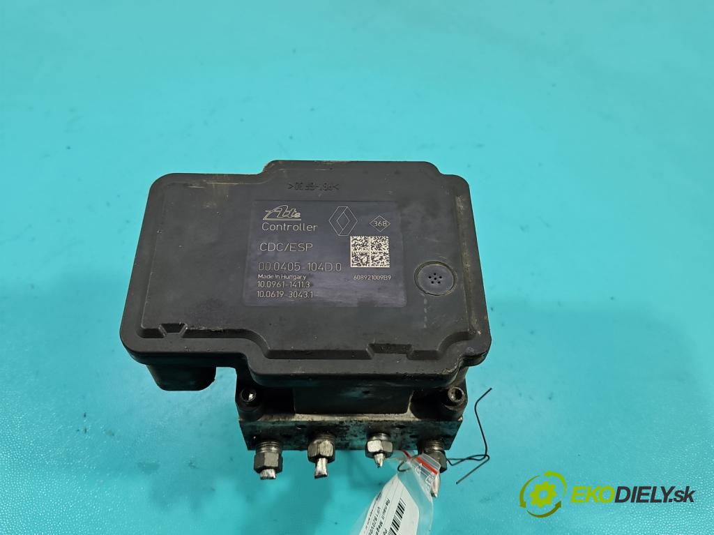 Renault Megane III 2008-2016 1.6 16V 110 HP manual 81 kW 1598 cm3 5- čerpadlo abs 476608247R (Pumpa ABS)