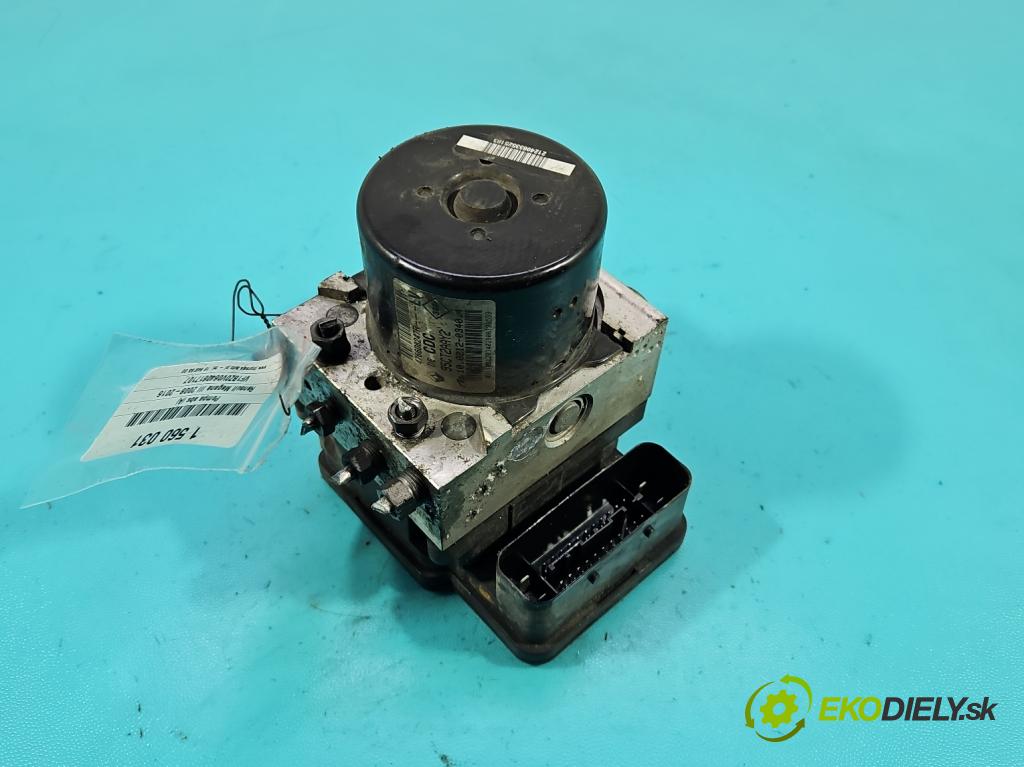 Renault Megane III 2008-2016 1.6 16V 110 HP manual 81 kW 1598 cm3 5- čerpadlo abs 476608247R (Pumpa ABS)