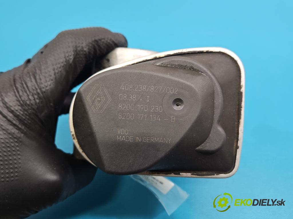 Renault Megane III 2008-2016 1.6 16V 110 hp manual 81 kW 1598 cm3 5- škrticí klapka 8200190230 (Škrticí klapka)