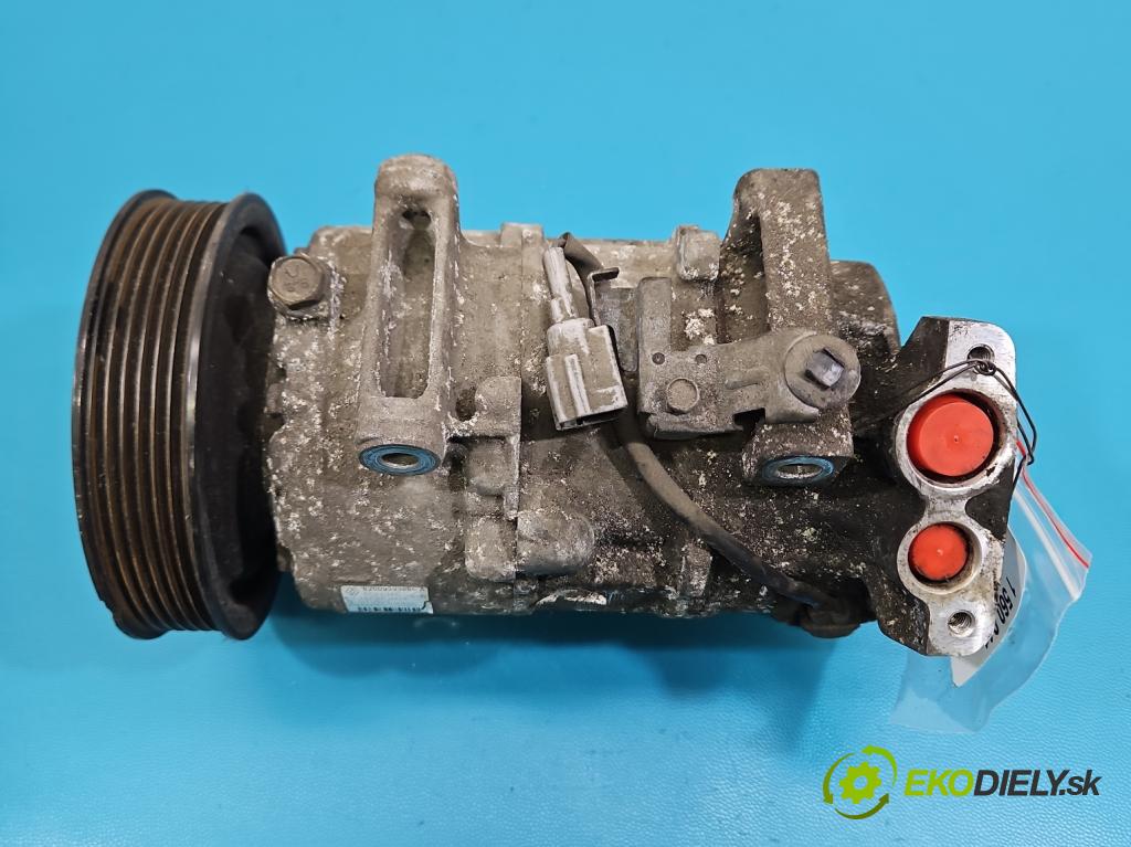 Renault Megane III 2008-2016 1.6 16V 110 hp manual 81 kW 1598 cm3 5- Kompresor: klíma 8200939386-A (Kompresor klimatizace)