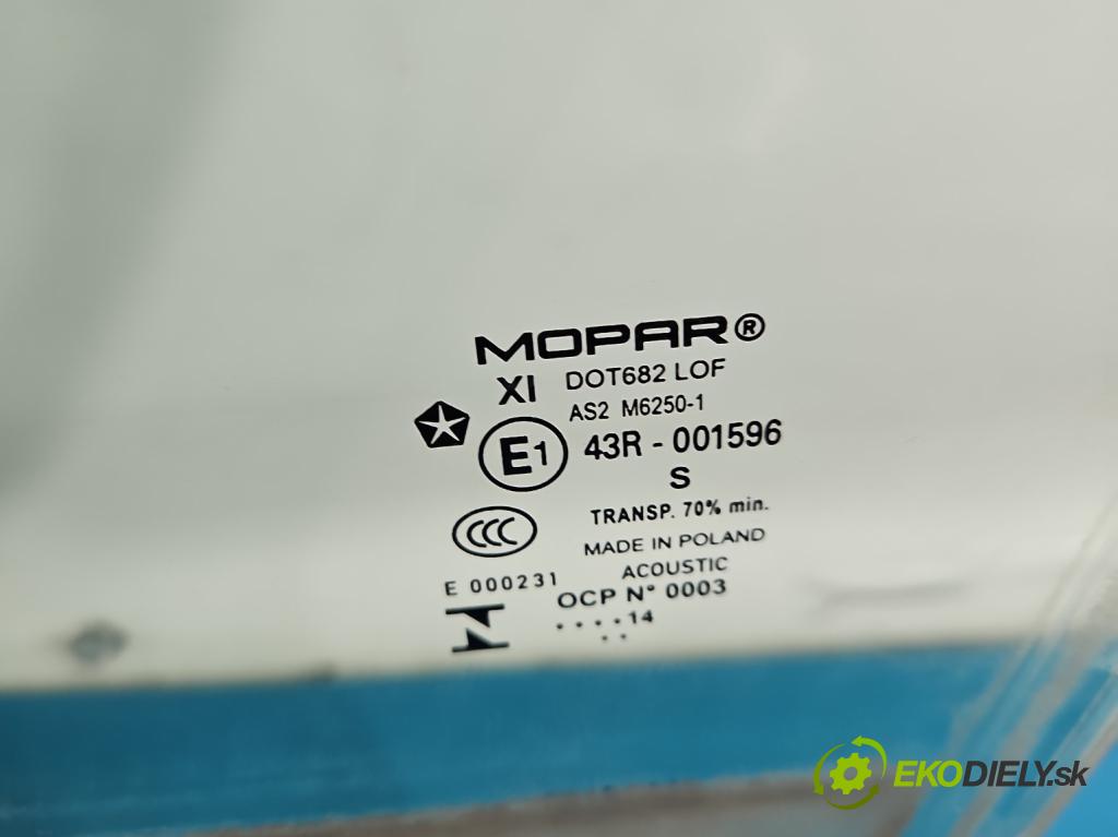 Jeep Cherokee KL 2013-2023 2.0 multijet: 140 HP manual 103 kW 1956 cm3 5- sklo dvere predné ľavé