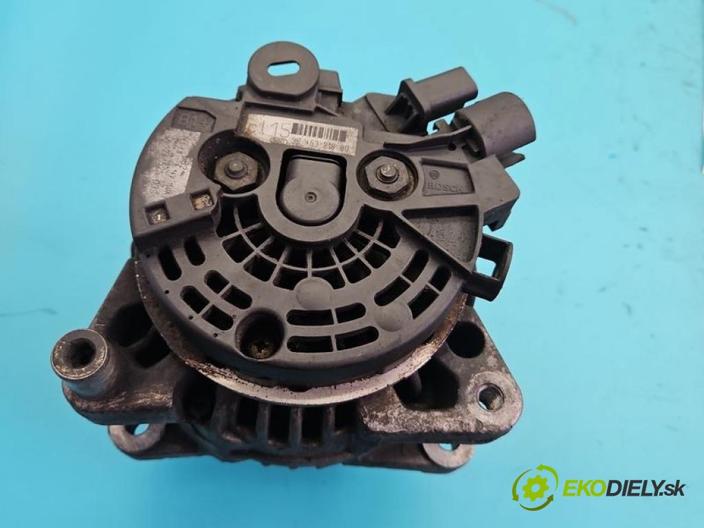Peugeot 307 2.0 hdi 90 HP manual 66 kW 1997 cm3 5- Alternator 9646324880 (Alternátor)