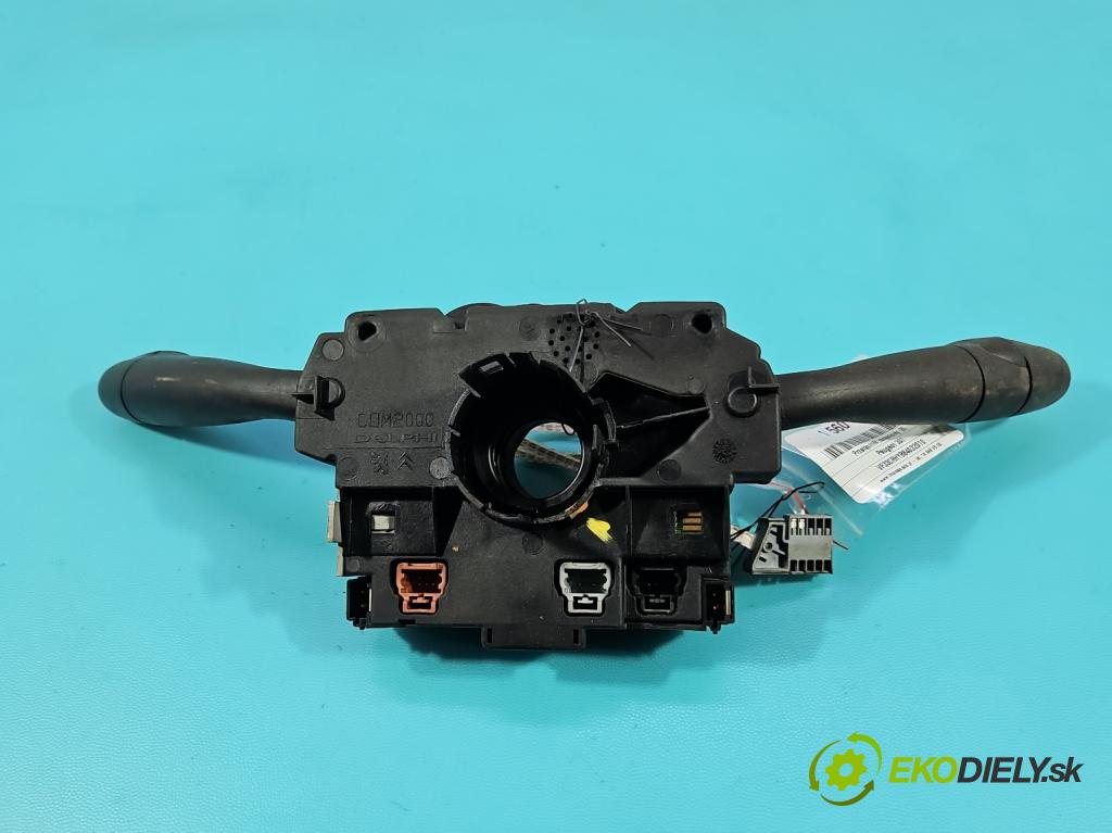 Peugeot 307 2.0 hdi 90 hp manual 66 kW 1997 cm3 5- Přepínač sdružený 96595112XT (Páčky pod volantem)