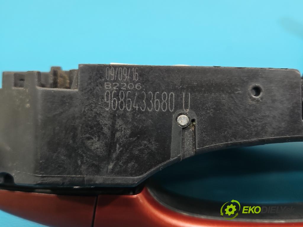 DS 4 2015-2020 2.0 hdi 181KM automatic 133 kW 1997 cm3 5- klika přední pravé 9686433680 (Klika dveří ostatní)