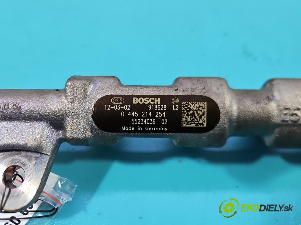 Fiat Freemont 2.0 jtd 170 hp manual 125 kW 1956 cm3 5- lišta vstřikovací 0445214254 (Vstřikovací lišta)