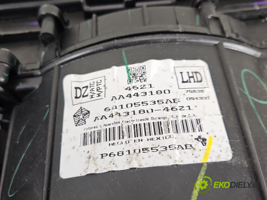 Fiat Freemont 2.0 jtd 170 hp manual 125 kW 1956 cm3 5- radiátor 68105535AB (Radiátor topení)