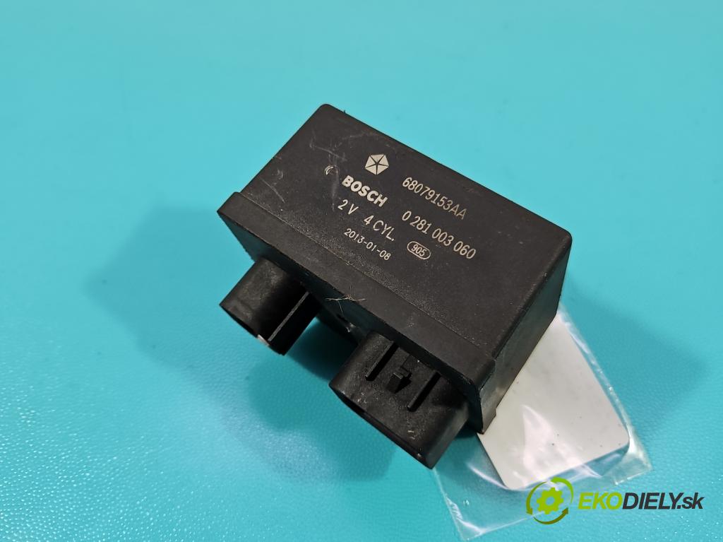 Fiat Freemont 2.0 jtd 170 hp manual 125 kW 1956 cm3 5- relé svíčky: žavícich: 68079153AA (Relé)