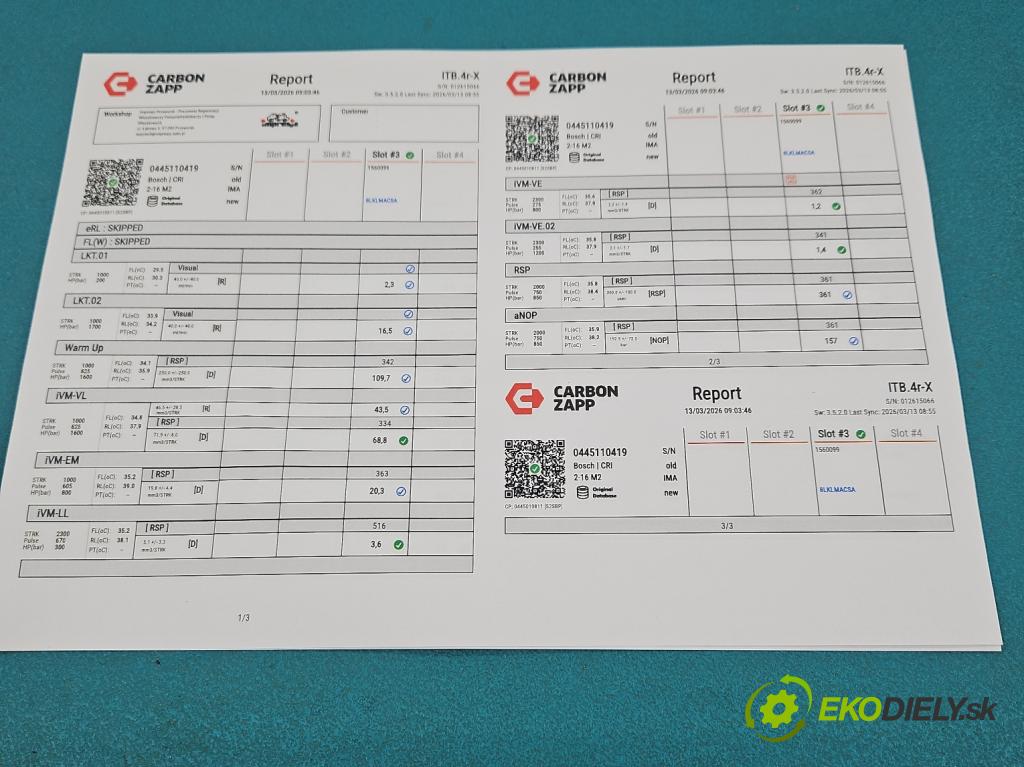 Fiat Freemont 2.0 jtd 170 HP manual 125 kW 1956 cm3 5- vstrek 0445110419 (Vstrekovač paliva)
