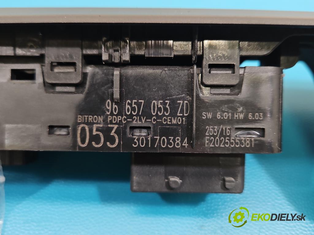 DS 4 2015-2020 2.0 hdi 181KM automatic 133 kW 1997 cm3 5- prepínač okien spätných zrkadiel 96657053ZD
