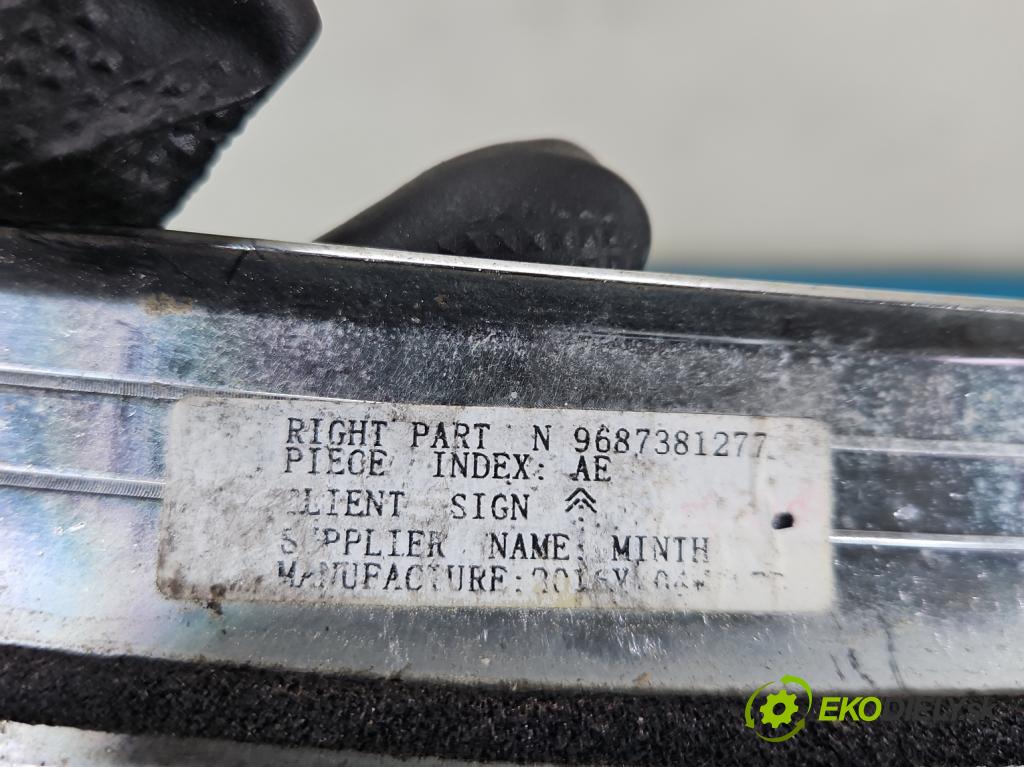 DS 4 2015-2020 2.0 hdi 181KM automatic 133 kW 1997 cm3 5- lišta dvere zadné ľavé 9687381277