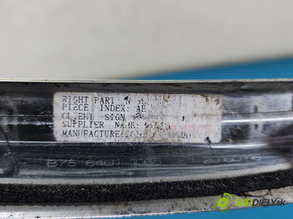 DS 4 2015-2020 2.0 hdi 181KM automatic 133 kW 1997 cm3 5- lišta dvere zadné pravé B7564011065