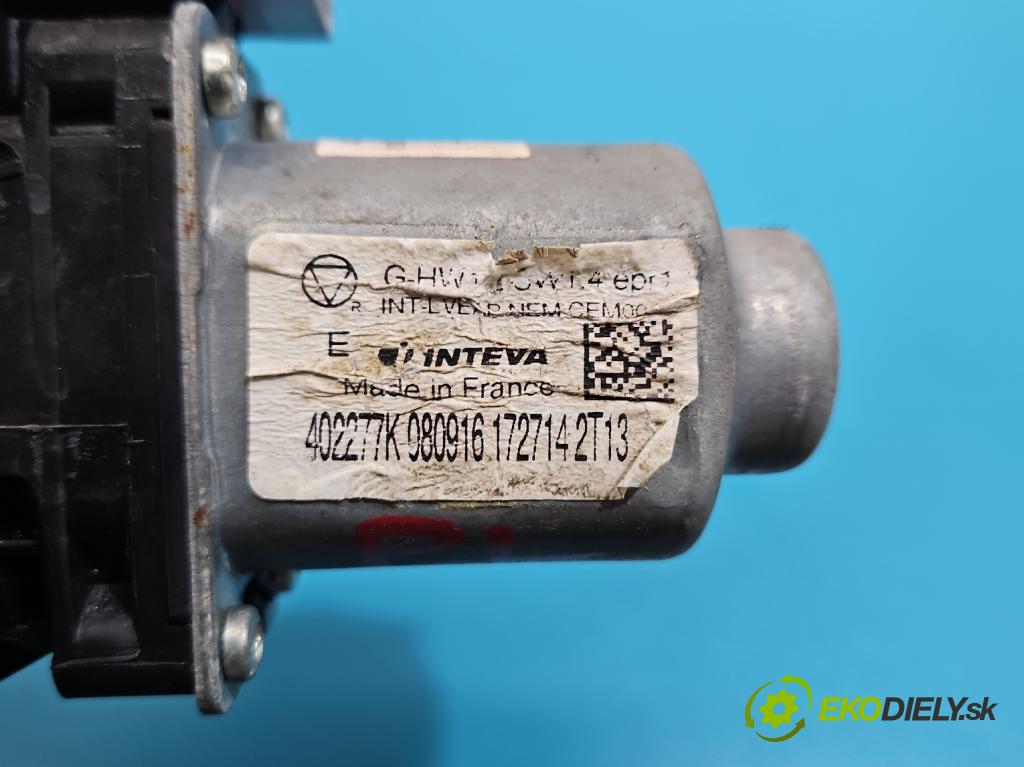 DS 4 2015-2020 2.0 hdi 181KM automatic 133 kW 1997 cm3 5- mechanizmus okna predné ľavý 402277K