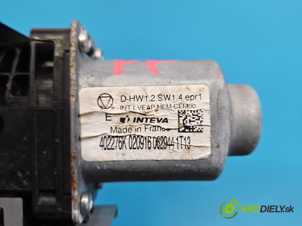 DS 4 2015-2020 2.0 hdi 181KM automatic 133 kW 1997 cm3 5- mechanizmus okna predné pravý 402276K