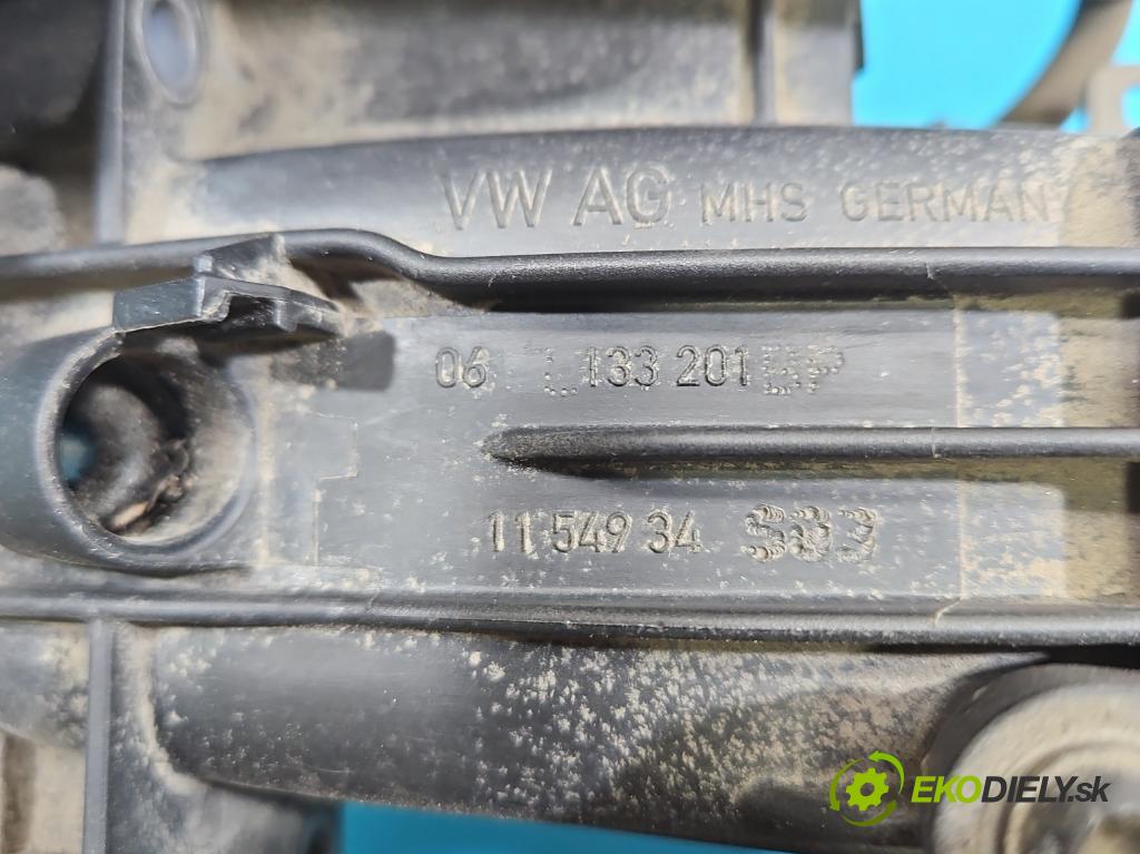 Skoda Octavia III 2013- 2.0 TSI DKZA: 190 HP automatic 140 kW 1984 cm3 5- zvod nasávací 06L133201BP (Sacie potrubie)