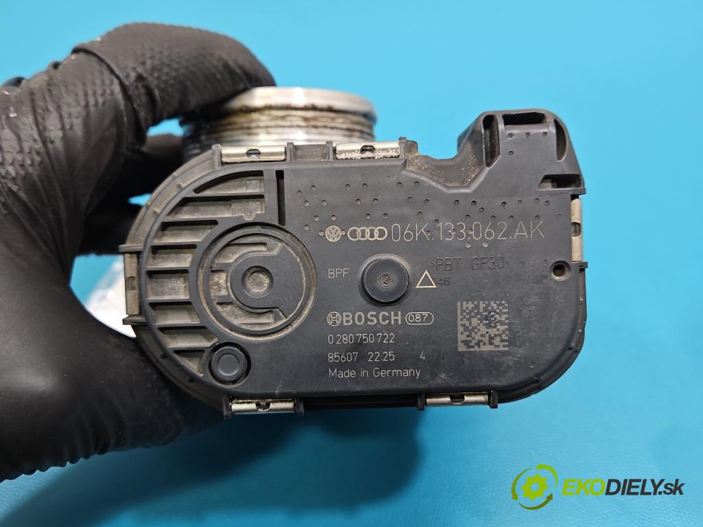 Skoda Octavia III 2013- 2.0 TSI 190 hp automatic 140 kW 1984 cm3 5- škrticí klapka 06K133062AK (Škrticí klapka)