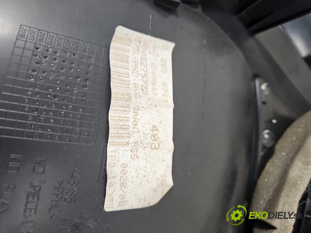 DS 4 2015-2020 2.0 hdi 181KM automatic 133 kW 1997 cm3 5- Čalounictví: dvere predné ľavé