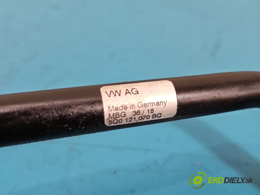 Skoda Octavia III 2013- 2.0 TSI 190 hp automatic 140 kW 1984 cm3 5- Magistrala: vodní 5Q0122058K