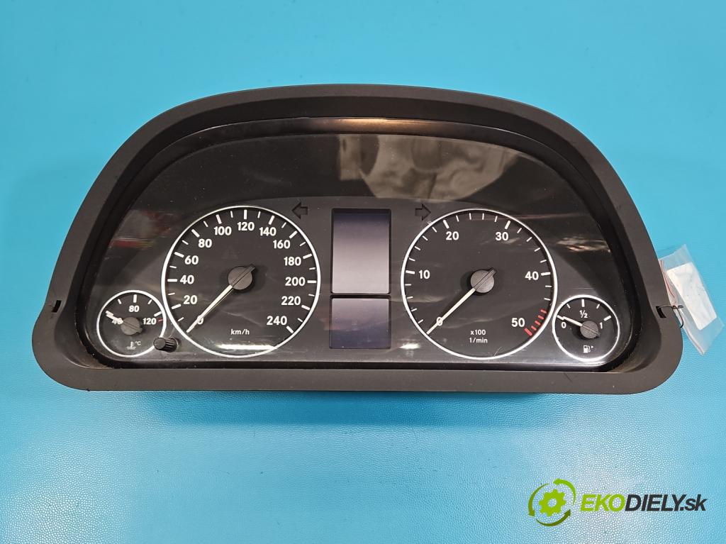 Mercedes A W169 2004-2012 2.0 cdi 109 hp manual 80 kW 1992 cm3 3- Přístrojová deska A1695406247 (Přístrojová deska)