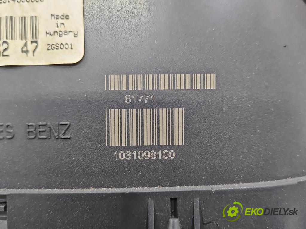 Mercedes A W169 2004-2012 2.0 cdi 109 hp manual 80 kW 1992 cm3 3- Přístrojová deska A1695406247 (Přístrojová deska)