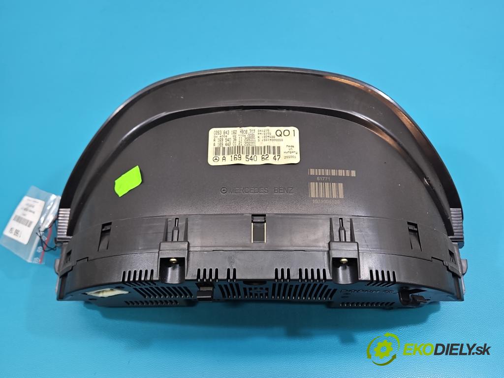 Mercedes A W169 2004-2012 2.0 cdi 109 hp manual 80 kW 1992 cm3 3- Přístrojová deska A1695406247 (Přístrojová deska)