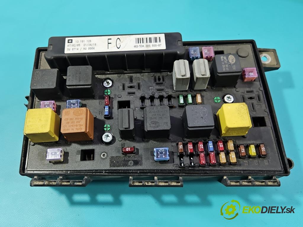 Opel Astra III 2004-2014 1.8 16V 125 HP manual 92 kW 1796 cm3 5- riadiaca jednotka motora 55559272