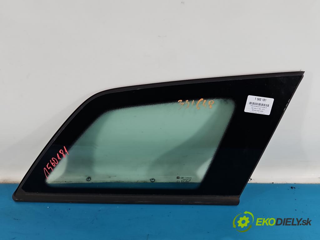 Opel Astra III 2004-2014 1.8 16V 125 hp manual 92 kW 1796 cm3 5- sklo zadní pravé 