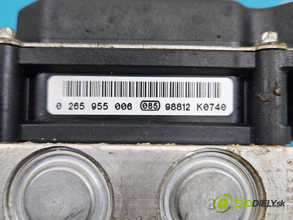 Seat Ibiza IV 6J 2008-2017 1.2 12V 69KM manual 51 kW 1198 cm3 5- čerpadlo abs 0265239003 (Pumpa ABS)