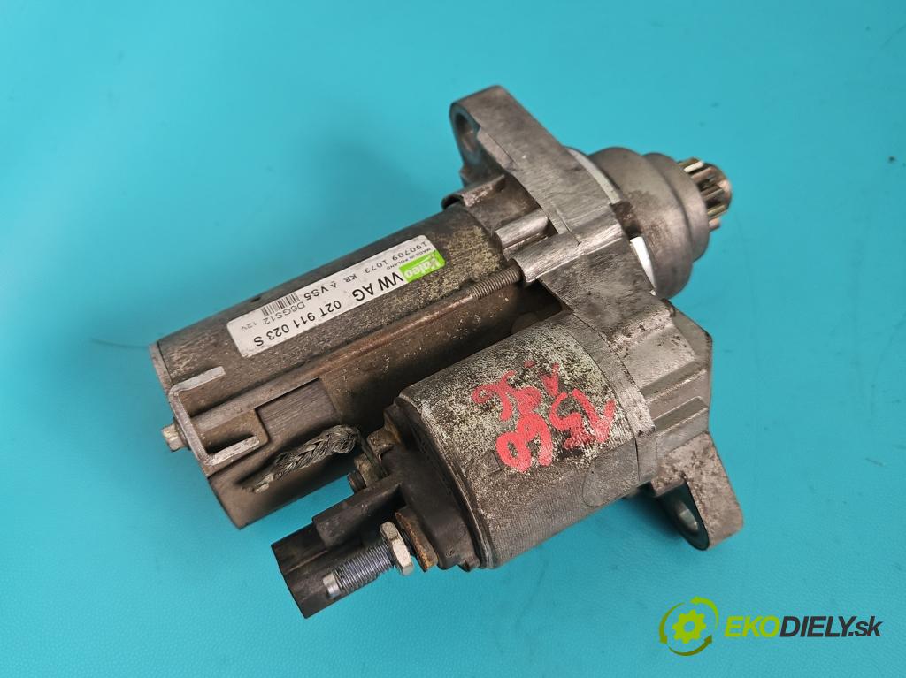 Seat Ibiza IV 6J 2008-2017 1.2 12V 69KM manual 51 kW 1198 cm3 5- startér: 02T911023S (Startér)