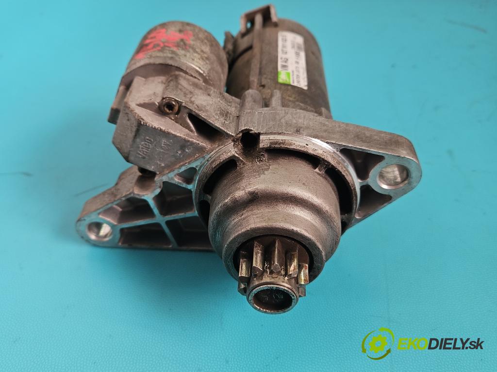 Seat Ibiza IV 6J 2008-2017 1.2 12V 69KM manual 51 kW 1198 cm3 5- startér: 02T911023S (Startér)