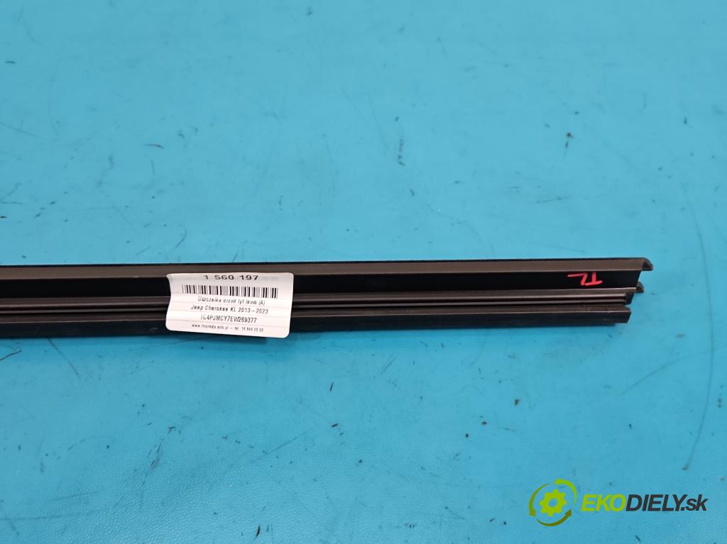 Jeep Cherokee KL 2013-2023 2.0 multijet: 140 HP manual 103 kW 1956 cm3 5- Těsnění: dvere zadné ľavé  (Karoséria ostatné)
