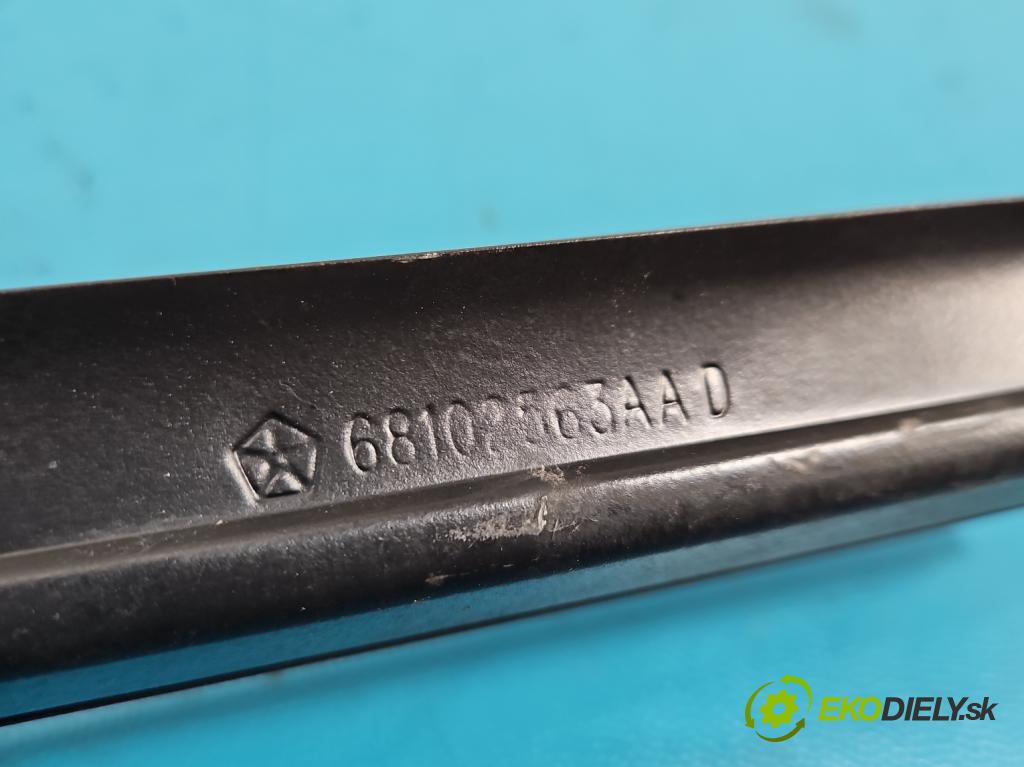 Jeep Cherokee KL 2013-2023 2.0 multijet: 140 HP manual 103 kW 1956 cm3 5- lišta dvere predné ľavé 68102563AA