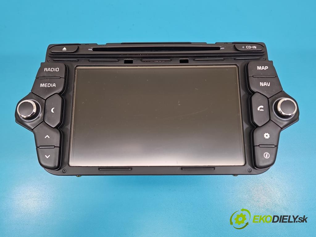 Kia Ceed II 2012-2018 1.6 crdi 128 hp manual 94 kW 1582 cm3 5- Radio továrna: 96560-A2110WK