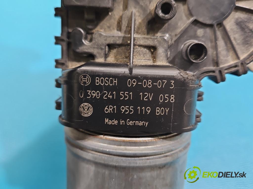 Seat Ibiza IV 6J 2008-2017 1.2 12V 69KM manual 51 kW 1198 cm3 5- motor stieračov predné 0390241551