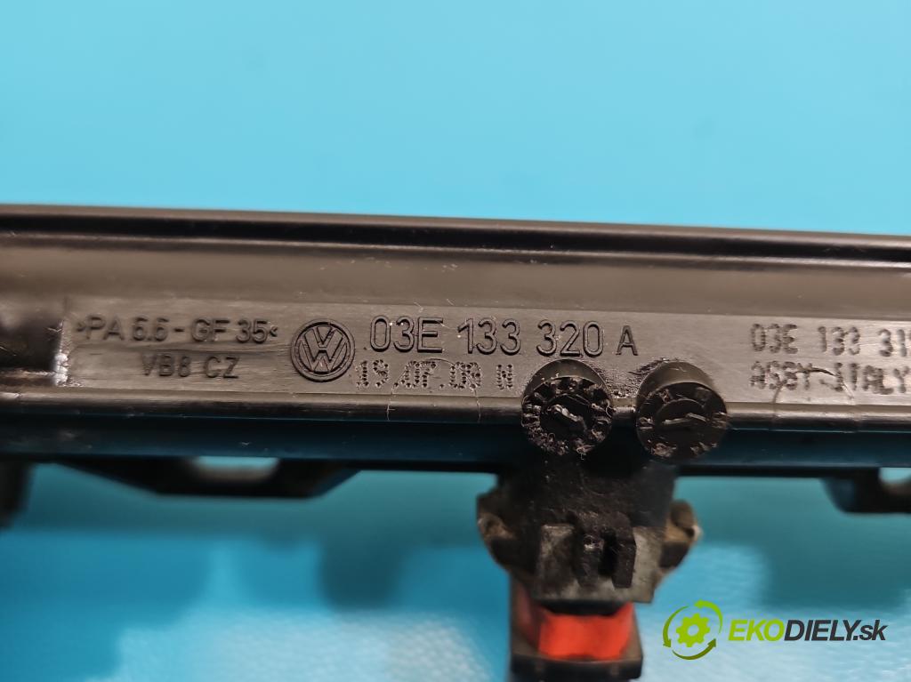 Seat Ibiza IV 6J 2008-2017 1.2 12V 69KM manual 51 kW 1198 cm3 5- vstrek 03E906031C (Vstrekovač paliva)