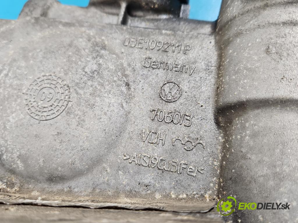 Seat Ibiza IV 6J 2008-2017 1.2 12V 69KM manual 51 kW 1198 cm3 5- obal načasovanie 03E109211P (Kryt motora)