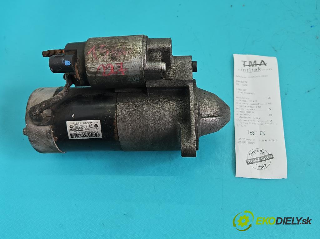 Fiat Freemont 2.0 jtd 170 hp manual 125 kW 1956 cm3 5- startér: M001T31171ZC (Startér)