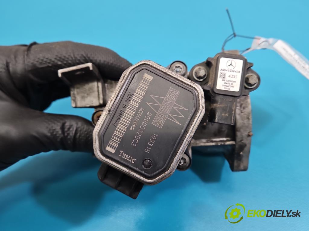 Mercedes A W169 2004-2012 2.0 cdi 109 hp manual 80 kW 1992 cm3 3- škrticí klapka A6400901470 (Škrticí klapka)