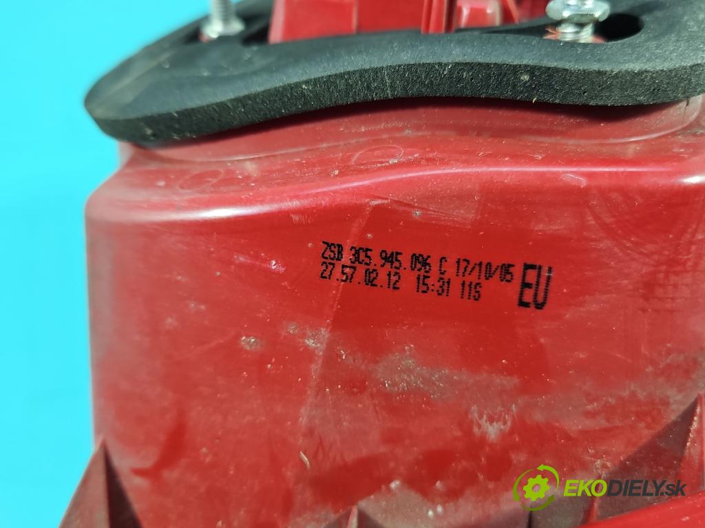 Vw Passat B6 2005-2010 1.9 tdi 105 HP manual 77 kW 1896 cm3 4- svetlo / reflektor zadné pravé 3C5945096C (Kľučka dverí ostatné)