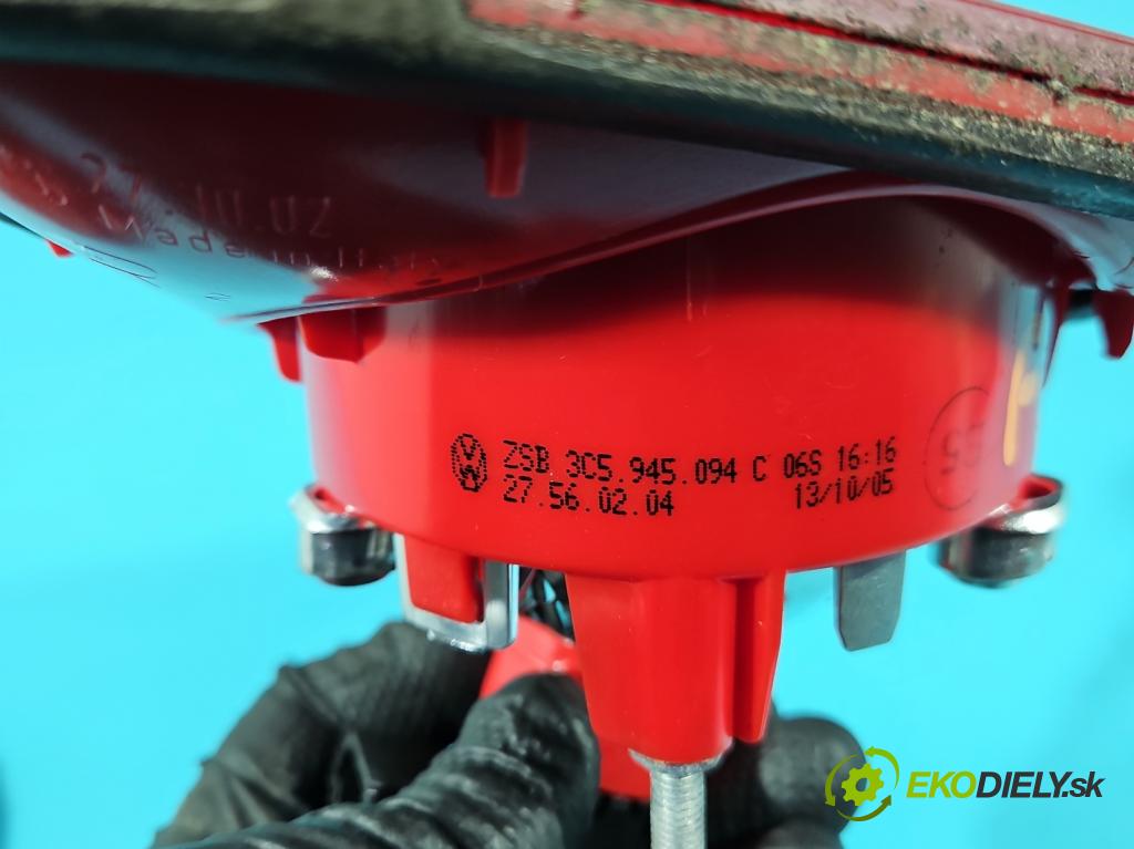 Vw Passat B6 2005-2010 1.9 tdi 105 hp manual 77 kW 1896 cm3 4- světlo zadní pravé 3C5945094C (Klika dveří ostatní)