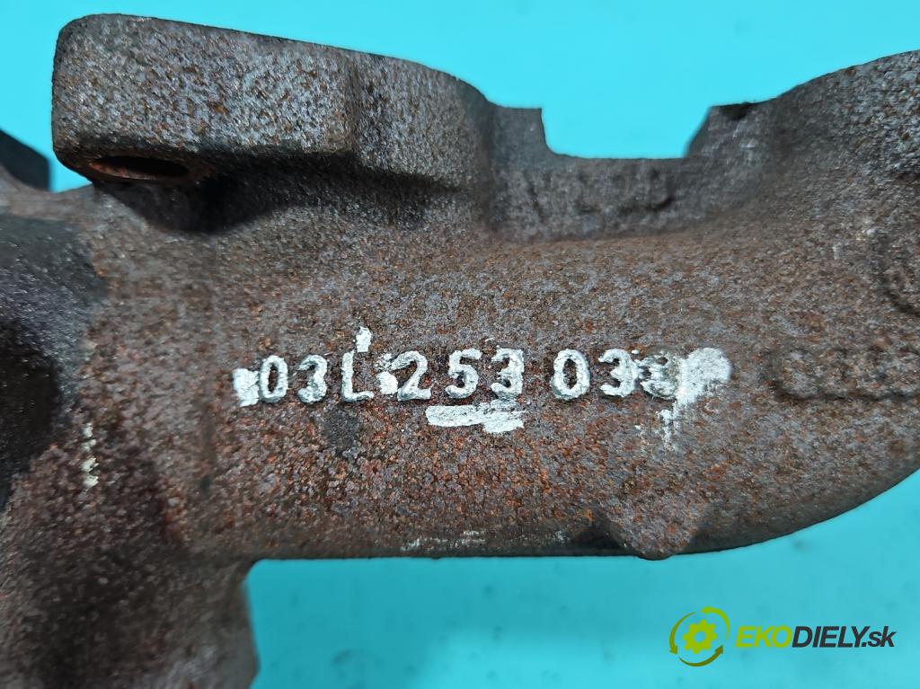 Audi A4 B8 2007-2015 2.0 tdi 143 hp manual 105 kW 1968 cm3 5- potrubí výfuk 03L253033 (Výfukové potrubí)