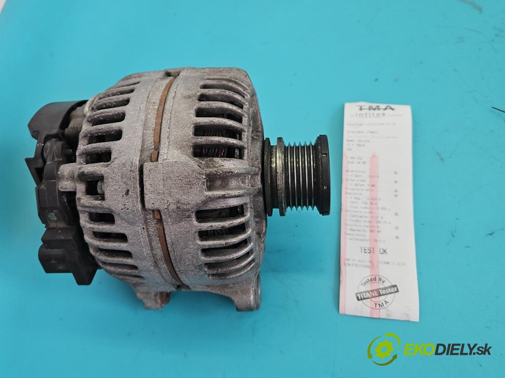Audi A4 B8 2007-2015 2.0 tdi 143 hp manual 105 kW 1968 cm3 5- Alternator 03G903016E (Alternátor)