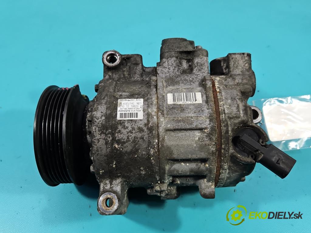 Audi A4 B8 2007-2015 2.0 tdi 143 hp manual 105 kW 1968 cm3 5- Kompresor: klíma 8K0260805L (Kompresor klimatizace)
