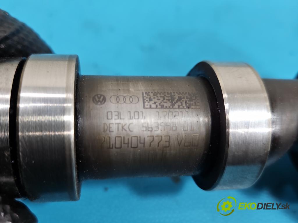 Audi A4 B8 2007-2015 2.0 tdi 143 HP manual 105 kW 1968 cm3 5- Valček: načasovanie 03L101170 (Vačkový hriadeľ)