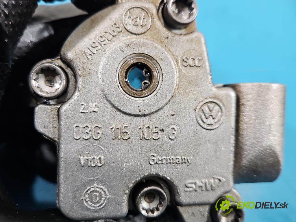 Audi A4 B8 2007-2015 2.0 tdi 143 HP manual 105 kW 1968 cm3 5- čerpadlo oleja: 03G115105G (Olejová pumpa)