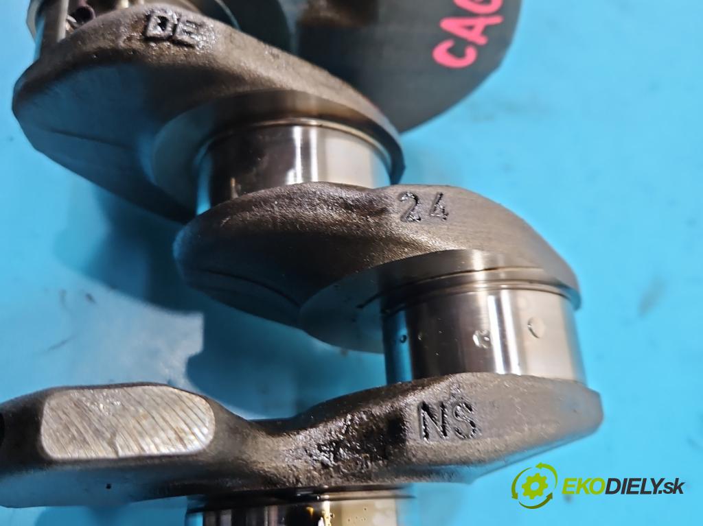 Audi A4 B8 2007-2015 2.0 tdi 143 hp manual 105 kW 1968 cm3 5- hřídel klikový CAG (Blok motoru ostatní)